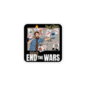 End The Wars Bubble-free stickers
