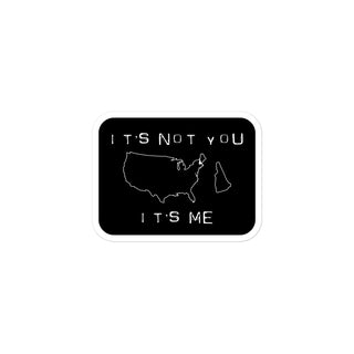 Its Not You NH Bubble-free stickers
