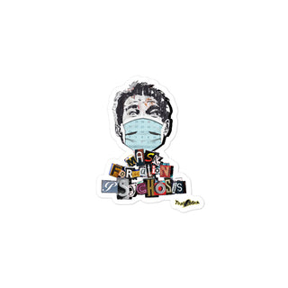 Mask Formation Psychosis Bubble-free stickers