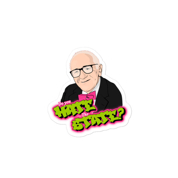 Do You Hate The State? Bubble-free stickers