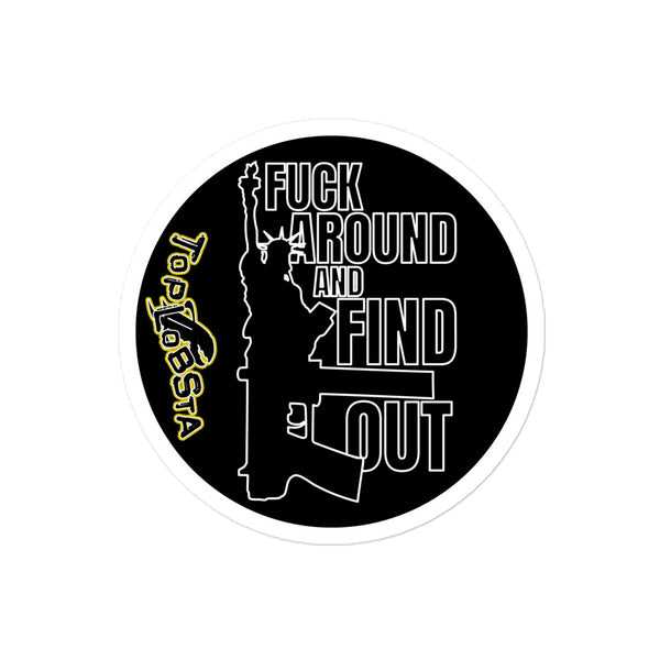 FAFO Bubble-free stickers