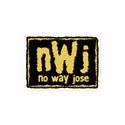 No Way Jose Logo Bubble-free stickers