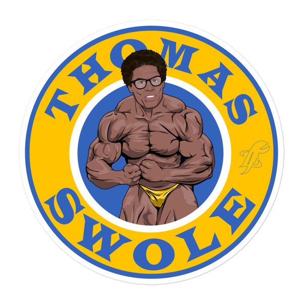 Thomas Swole Bubble-free stickers
