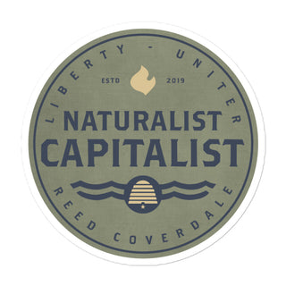 Naturalist Capitalist Stickers