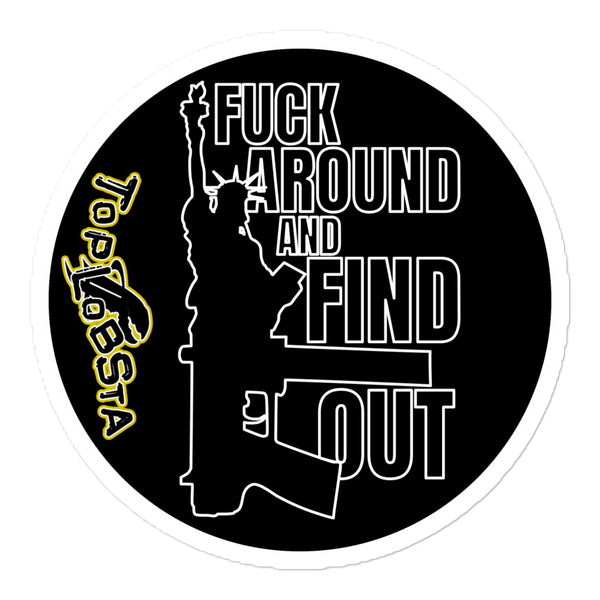 FAFO Bubble-free stickers