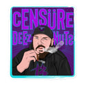 Censure Deez Nuts Bubble-free stickers