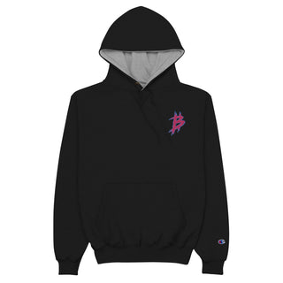 Buy black BTC Embroidered Logo Champion Hoodie