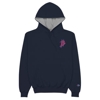 Buy navy BTC Embroidered Logo Champion Hoodie