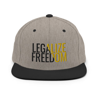 Legalize Freedom Snapback Hat