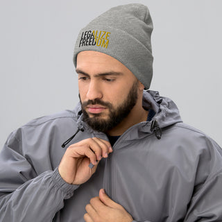 Legalize Freedom Cuffed Beanie