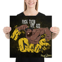 Hoe Ass Roads Photo paper poster