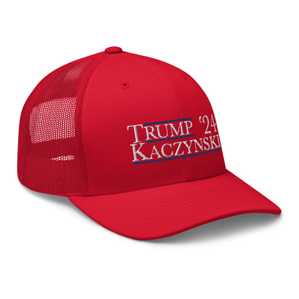 Trump Kaczynski 2024 Trucker Cap