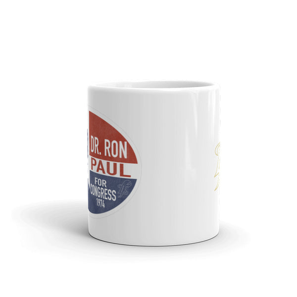 Ron Paul for Congress White glossy mug