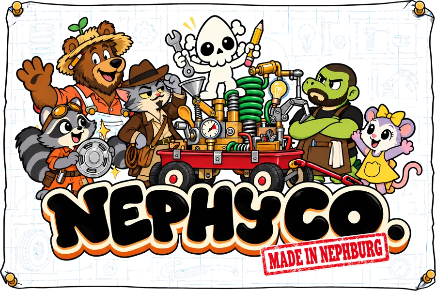 Nephy Co. full cast logo